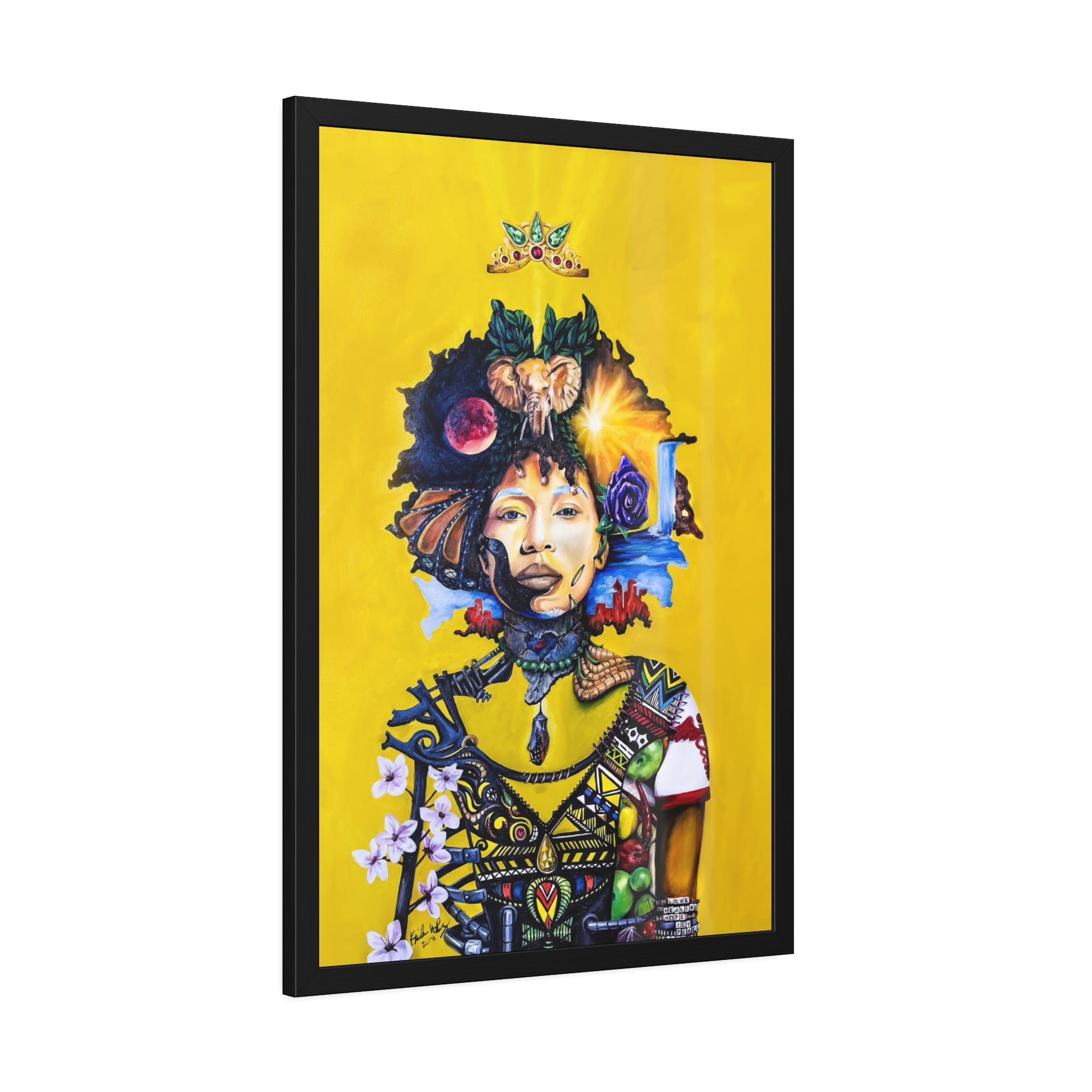 ''Queen' Culture Portrait: Framed Matte Archival/ Poster Prints (2 Sizes)'