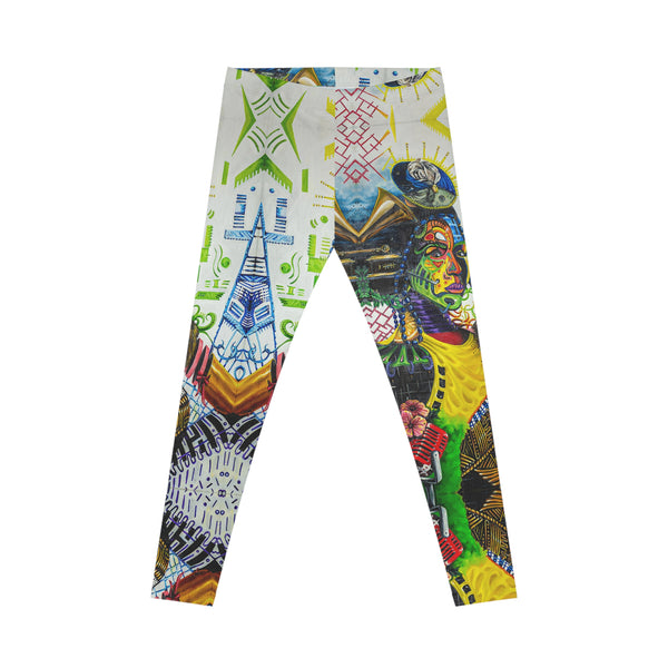 ArtWear Leggings: 'The Mask' Culture Portrait (XS - 2XL)