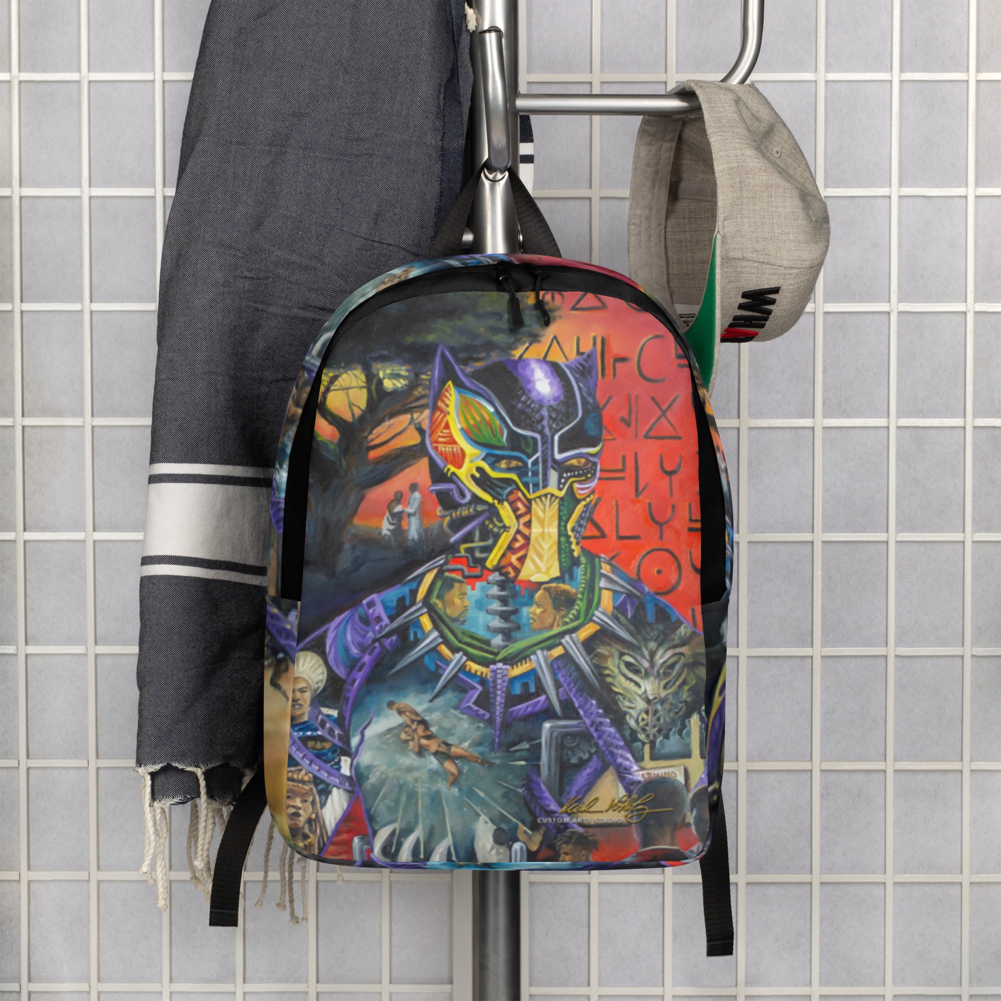 'Wakanda Forever' Culture Portrait Minimalist Backpack