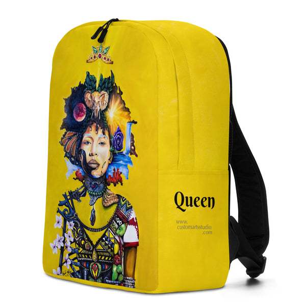 'Queen' Culture Portrait Minimalist Backpack